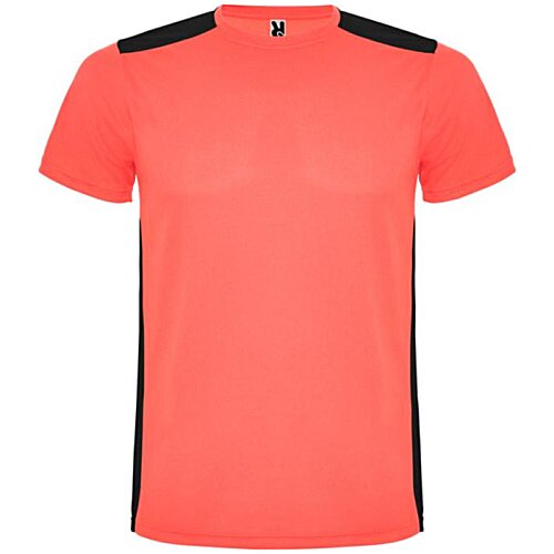 Additional Image 2 - a red shirt with black stripes