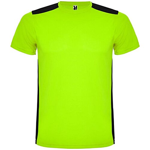 Additional Image 6 - a green shirt with black stripes