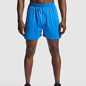 Additional Image 3 - a man wearing blue shorts