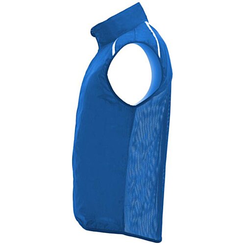 Additional Image 2 - a blue shirt with a hole in the middle