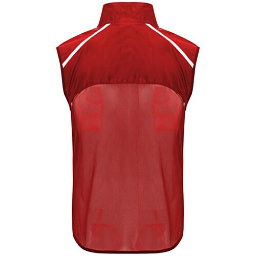 Additional Image 3 - a red vest with white stripes