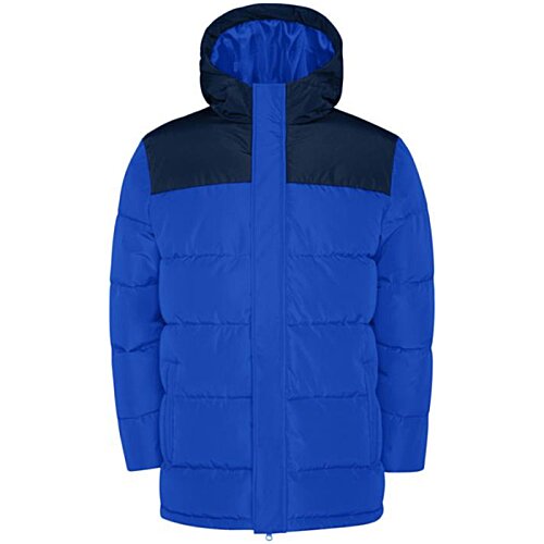 Additional Image 7 - a blue and black coat
