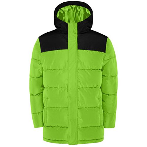 Additional Image 11 - a green and black coat