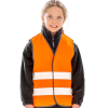 a woman wearing a safety vest