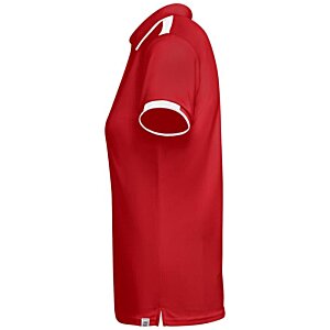 Additional Image 1 - a red shirt with a white sleeve