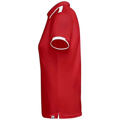 Additional Image 1 - a red shirt with a white sleeve