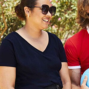 Additional Image 2 - a woman wearing sunglasses and smiling