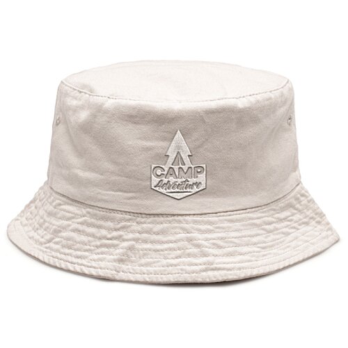Additional Image 2 - a white bucket hat with a logo