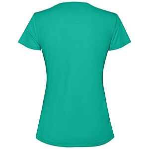 Additional Image 1 - a back of a green shirt