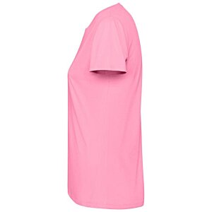 Additional Image 4 - a pink shirt with a short sleeve
