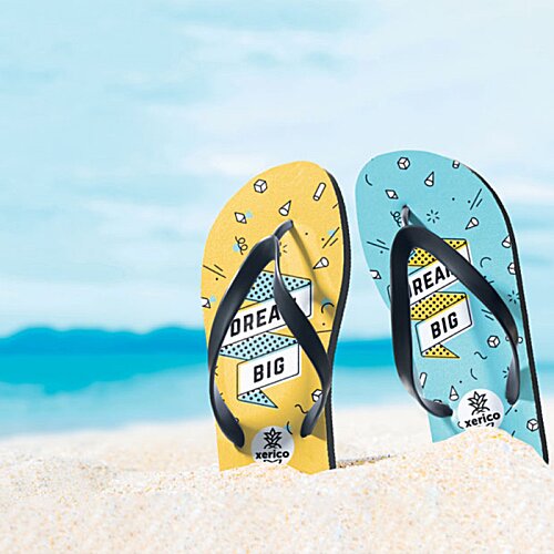 Additional Image 5 - a pair of flip flops on a beach