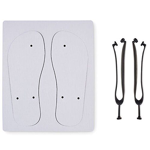 Additional Image 7 - a white plate with black handles