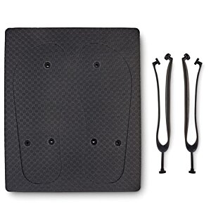 Additional Image 3 - a black rectangular object with metal rods