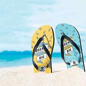 Additional Image 5 - a pair of flip flops on a beach