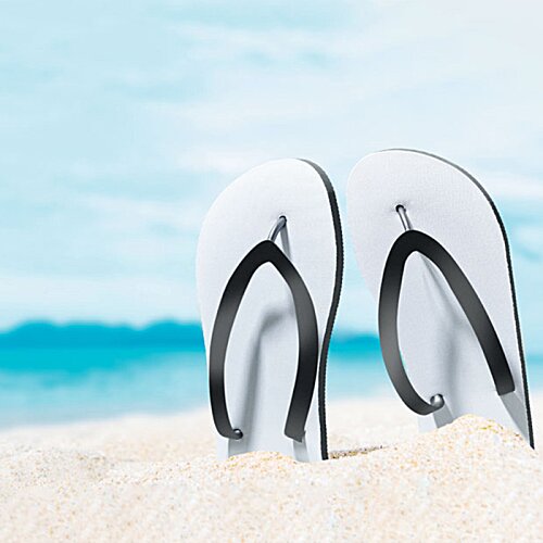 Additional Image 6 - flip flops in the sand