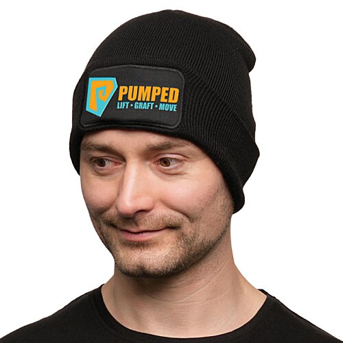 Additional Image 1 - a man wearing a black beanie