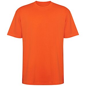 Additional Image 3 - a orange t-shirt on a white background