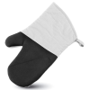 Additional Image 2 - a black and white oven mitt