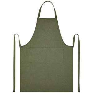 Additional Image 2 - a grey apron with a white background