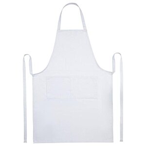 Additional Image 4 - a white apron with a handle