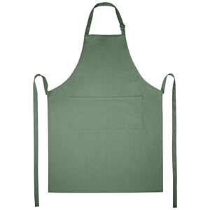 Additional Image 5 - a green apron with straps