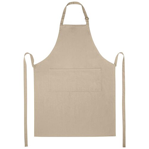 Additional Image 1 - a white apron with straps