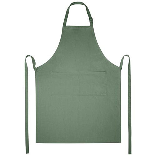 Additional Image 5 - a green apron with straps