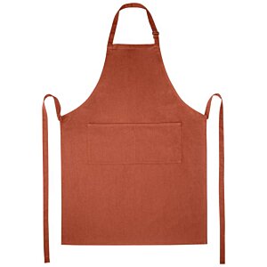 Additional Image 3 - a red apron with straps