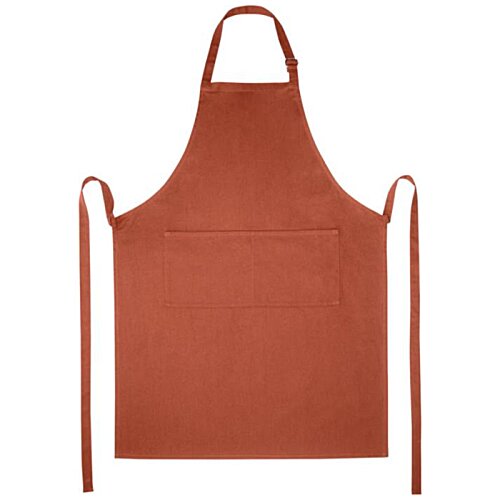 Additional Image 3 - a red apron with straps