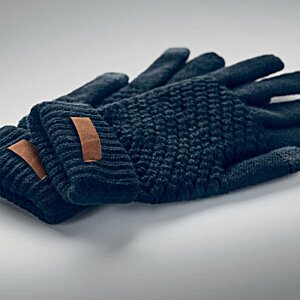 Additional Image 1 - a pair of black gloves