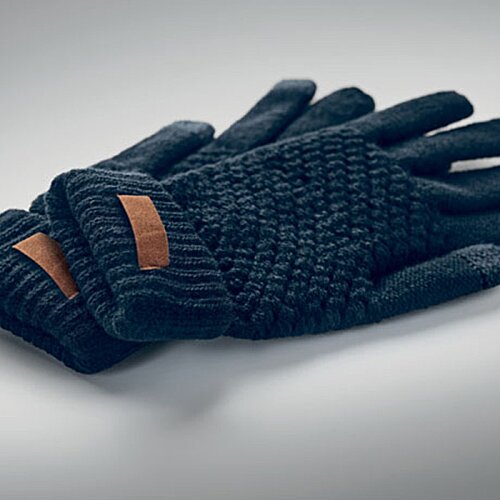 Additional Image 1 - a pair of black gloves