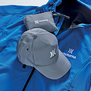 Additional Image 2 - a blue shirt with a hat on it