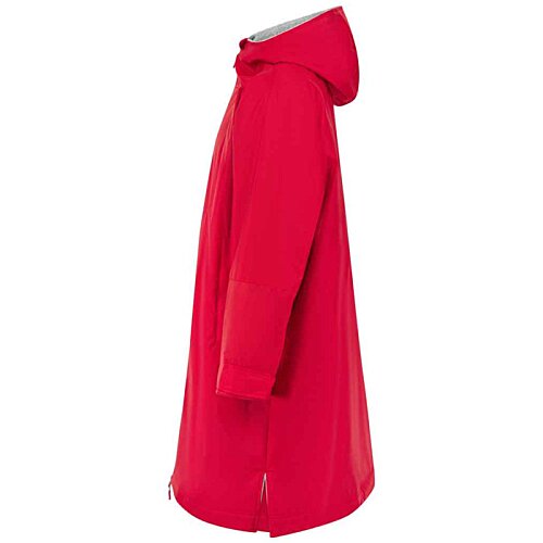 Additional Image 1 - a red coat with a hood