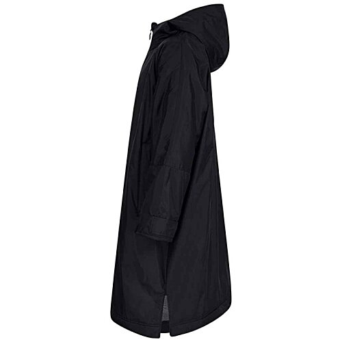 Additional Image 3 - a black coat with a hood