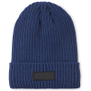 Additional Thumbnail Image 2 - a blue knit cap with a black label