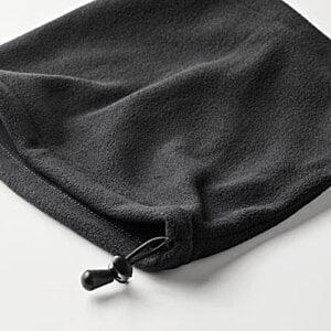Additional Image 6 - a black cloth bag on a white surface