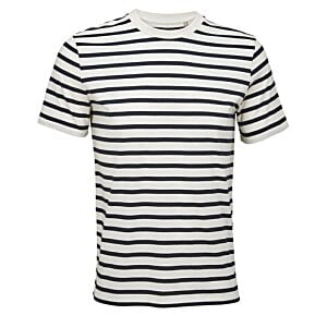 Additional Image 13 - a black and white striped shirt