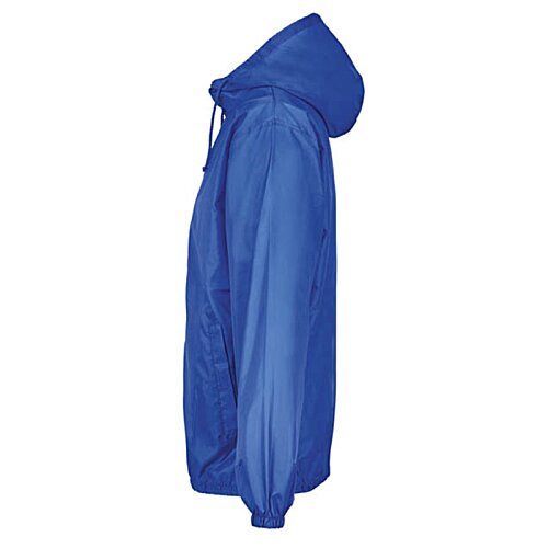 Additional Image 3 - a blue jacket with a hood