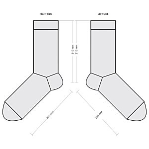 Additional Image 5 - a pair of socks with a white background
