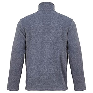 Additional Image 4 - a back view of a grey jacket