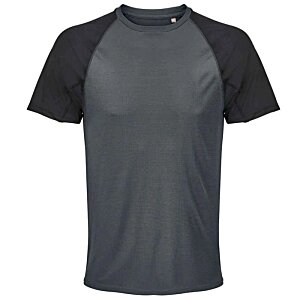 Additional Image 14 - a black and grey shirt