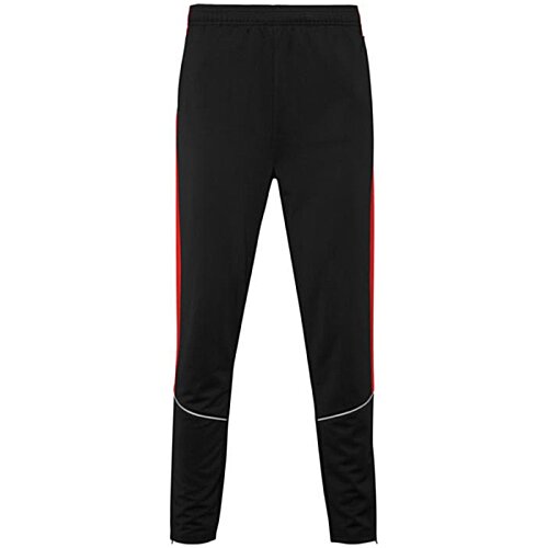 Additional Image 4 - a black pants with red stripes