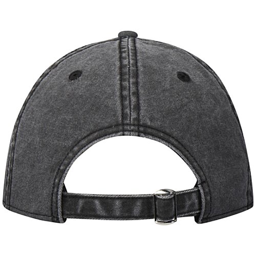 Additional Image 1 - a black hat with a strap