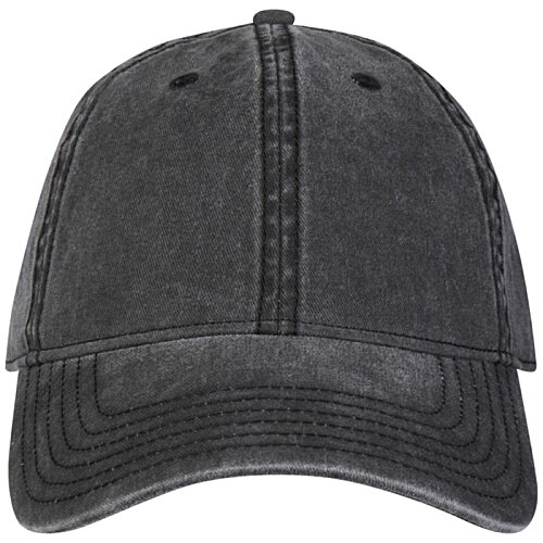 Additional Image 2 - a black hat with a white background