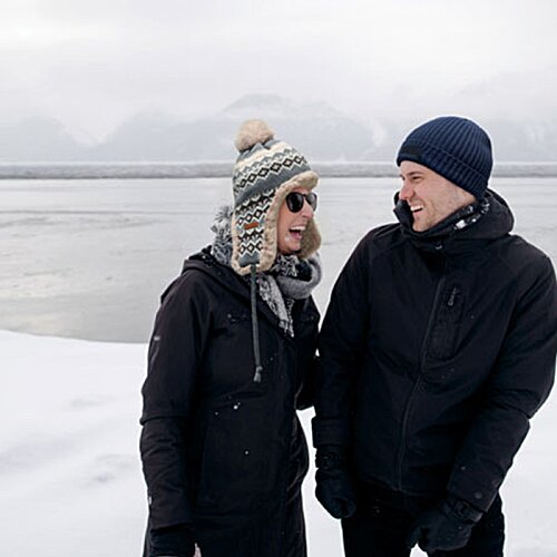 Additional Image 3 - two people standing in the snow