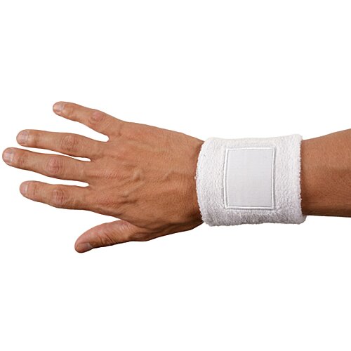 Additional Image 1 - a person wearing a white wrist band
