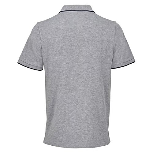 Additional Image 1 - a grey polo shirt on a white background
