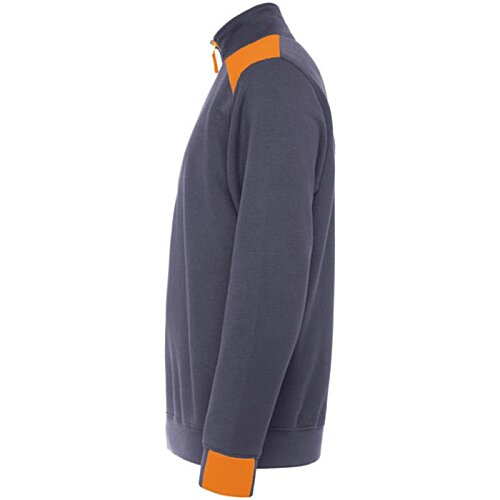 Maverick Men's Half Zip Sweater - Digital Print Image 3 of 4