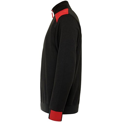 Maverick Men's Half Zip Sweater - Digital Print Image 4 of 4