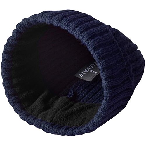 Additional Image 6 - a blue knit hat on a white background